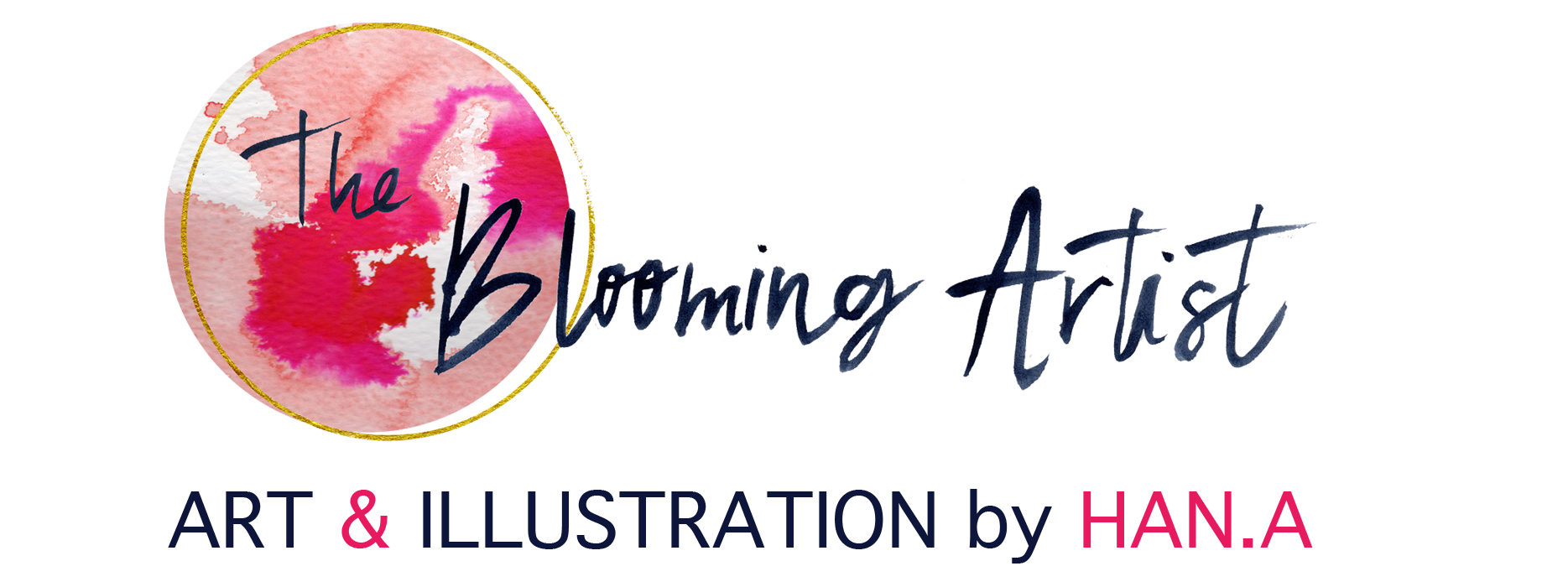The Blooming Artist Logo
